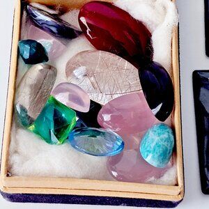 Lots Of Gemstones and Man Made Stones for Metalsmiths